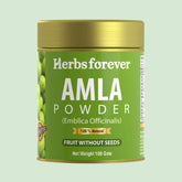 HerbsForever Amla Powder | Emblica officinalis, Vitamin C & Antioxidants, Supports Healthy Immunity, Non-GMO, Vegan, 100 GMS | Natural Superfood for Daily Wellness