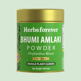 HerbsForever Bhumi Amlaki Powder100g Phyllanthus Niruri, Non-GMO, Plant-Based Formula for Liver Health and Effective Natural Detox