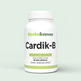 Herbsforever Cardik-B Ayurvedic Herbal Supplement 90 Vege Capsules 750 Mg Each.