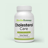 HerbsForever Cholesterol Care, Triglyceride & Heart - Guggulipid, Arjuna, Cinnamon, Garlic , Turmeric, Garcinia, Amla, plus Potent Ayurvedic Herbs Extracts. 90 Veg Capsules, 810mg Antioxidant.