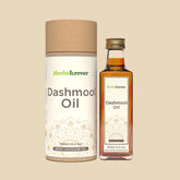Herbsforever Dashmula Oil | Ayurvedic Massage Oil for Vata Balance, Non-GMO | Vegan, Natural Herbal Formula, Soothes & Nourishes Skin | Traditional Remedy, (100 ml)