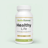 Herbsforever Healthy Life 750 mg Capsules | 60 Veg Capsules | Ayurvedic Vitality & Rejuvenation Supplement | Supports Strength, Stamina, Muscle Health & Daily Wellness