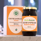 HerbsForever Chyawanprash Herbal Jam | Ayurvedic Wellness Supplement with Natural Ingredients | Immune Support and Energy Booster | Traditional Formula - 500g