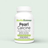 Herbsforever Pearl Calcine Capsules Bone Supplement Promotes Healthy Bones and Strong Teeth 90 Capsules 800 Mg Each