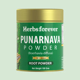 HerbsForever Punarnava Powder | Boerhaavia Diffusa | Ayurvedic Herbal Supplement | Supports Overall Wellness | Non-GMO, Vegan | 100 GMS