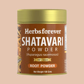 HerbsForever Shatavari Powder Asparagus Racemosus Lactation Support Herb Non GMO, Vegan 100 GMS