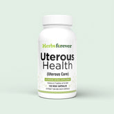 HerbsForever Uterous Health/Uterous Care Herbal Product Control Excess Cysts Bleeding, Fibroids, 120 Vege Capsules, 500 mg Each, Concentrated Extract