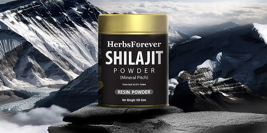 Shilajit is a natural substance often found in the Himalayan rocks