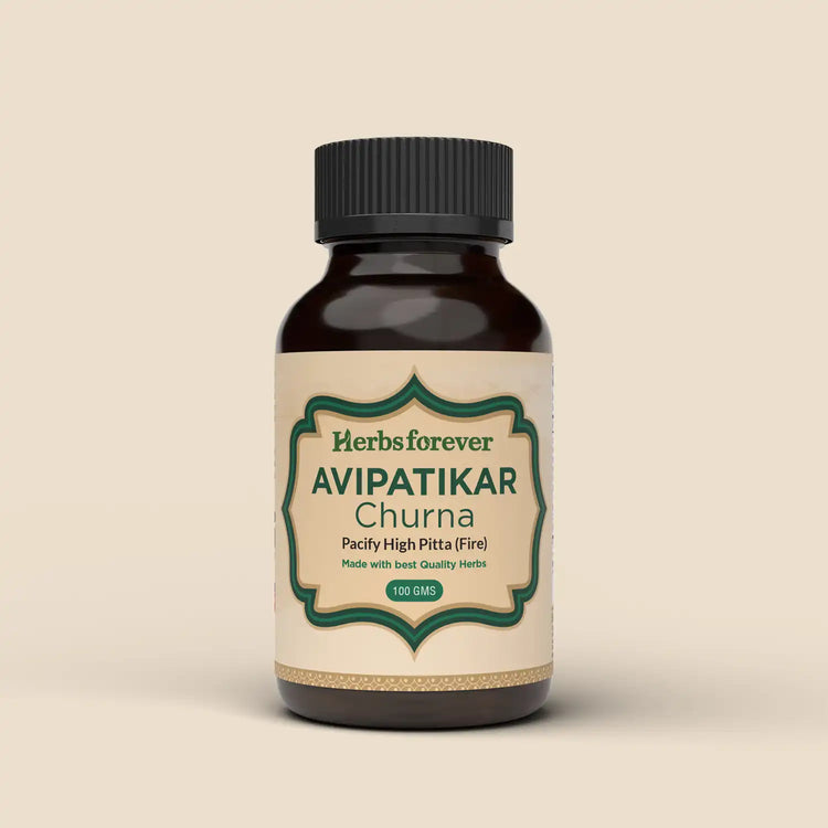 Herbsforever Avipatikar Churna | Ayurvedic Herbal Supplement for Digestive Support & Gut Health | Non-GMO, Vegan | Traditional Formula | 100 GMS