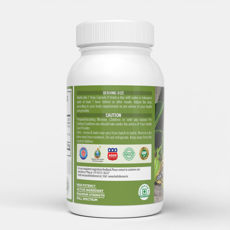 Herbsforever Garcinia Cambogia Health Supplement 90 Vege Capsules 800 Mg Each