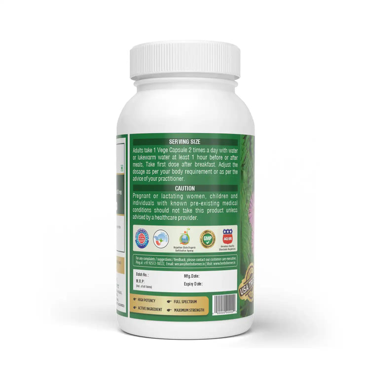 Herbsforever Lajwanti (Mimosa pudica) Root Capsules – Ayurvedic Digestive & Wellness Support – 100% Pure.