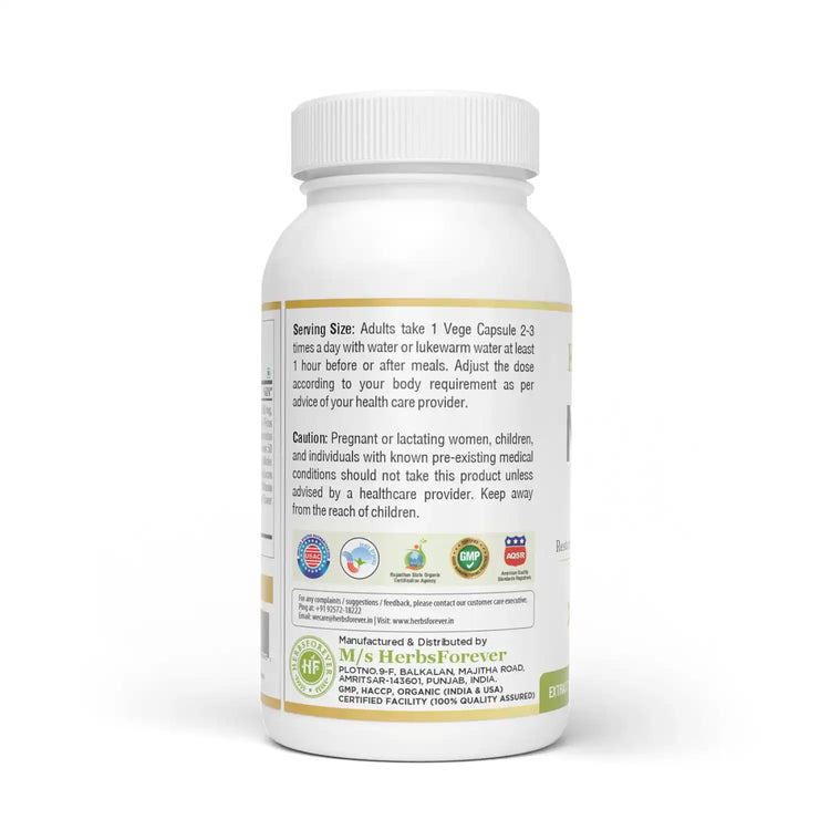 Herbsforever Momy Bless 750 mg Capsules | 60 Veg Capsules | Ayurvedic Postnatal Recovery & Strength Support | Supports Bone Health, Immunity & Overall Wellness After Delivery