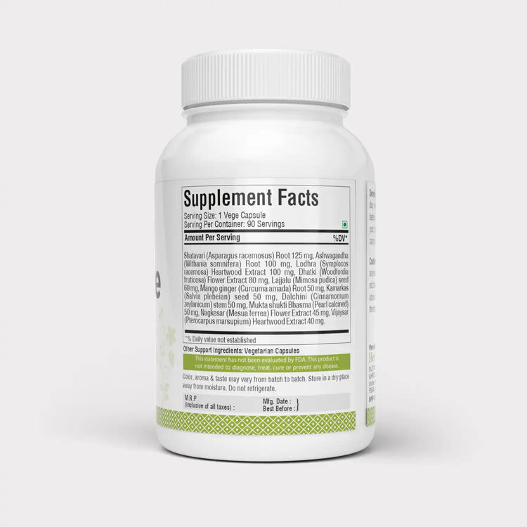 Herbsforever Pelvi Care Capsules, Anal Care Supplement Promotes Gut Health 90 Capsules 750 Mg Each