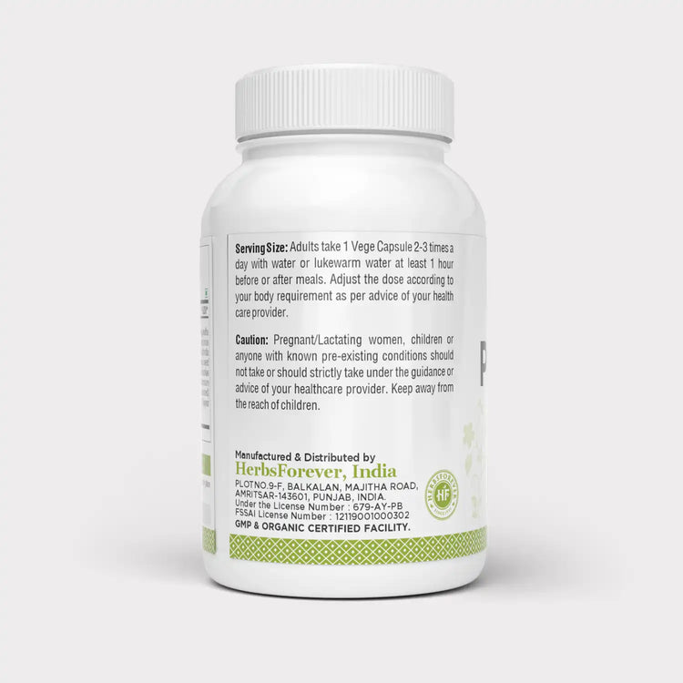 Herbsforever Pelvi Care Capsules, Anal Care Supplement Promotes Gut Health 90 Capsules 750 Mg Each